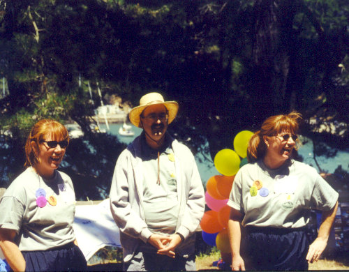 Marcia, Me and Michelle - June 2000