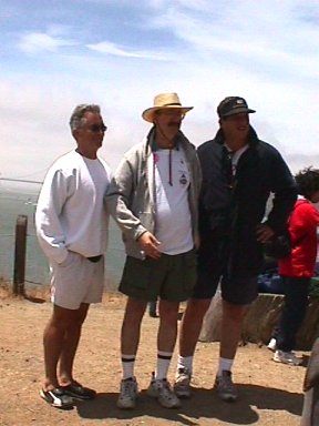Mark Ibanez, Me and Harris Barton  - June 2001