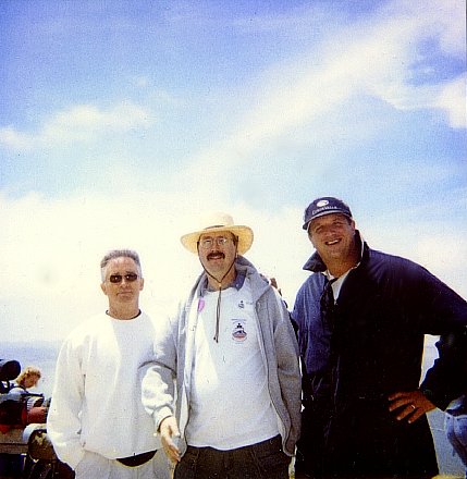 Mark Ibanez, Me and Harris Barton - June, 2001