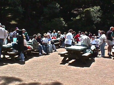 Picnic Time For Walkers  - June 2001
