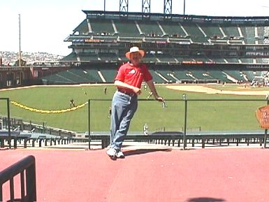 Me at Pac Bell Park - June 8, 2002