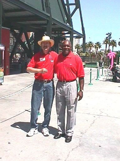 Me and Vida Blue! - June 8, 2002