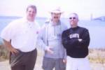 Harris Barton, Me and Mark Ibanez - June 2000