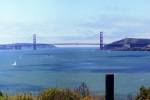 Golden Gate Bridge as seen from Angel Island - June 2000