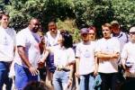 Jan Yanahiro and the 1997 Football Team from Tamalpais High School - June 1997