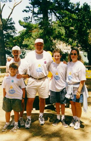 Top Fundraising Family - Team Masdeo - June 1998